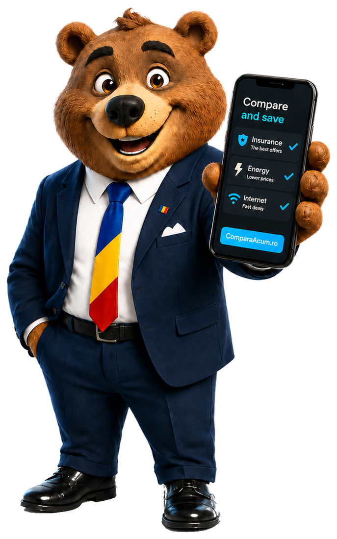 Bruno, the ComparaAcum.ro mascot